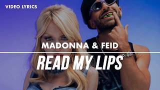 Madonna & Feid - Read my lips (Lyric Video)