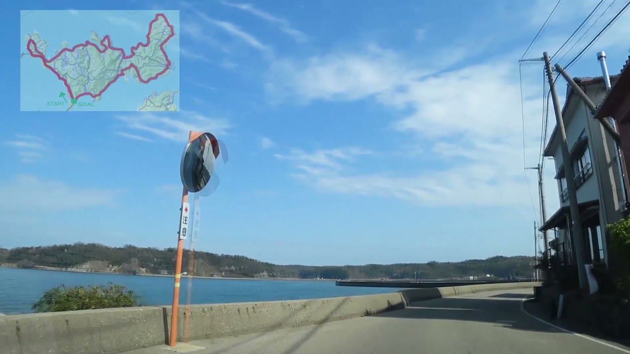 【車載動画】春の能登島一周ドライブ【2021】【ループ再生】