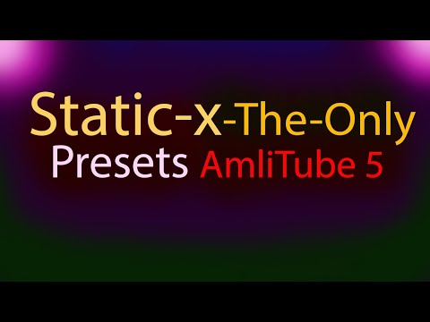 Static x The Only Как создать Presets звук в AmpliTube 5 Перезалив