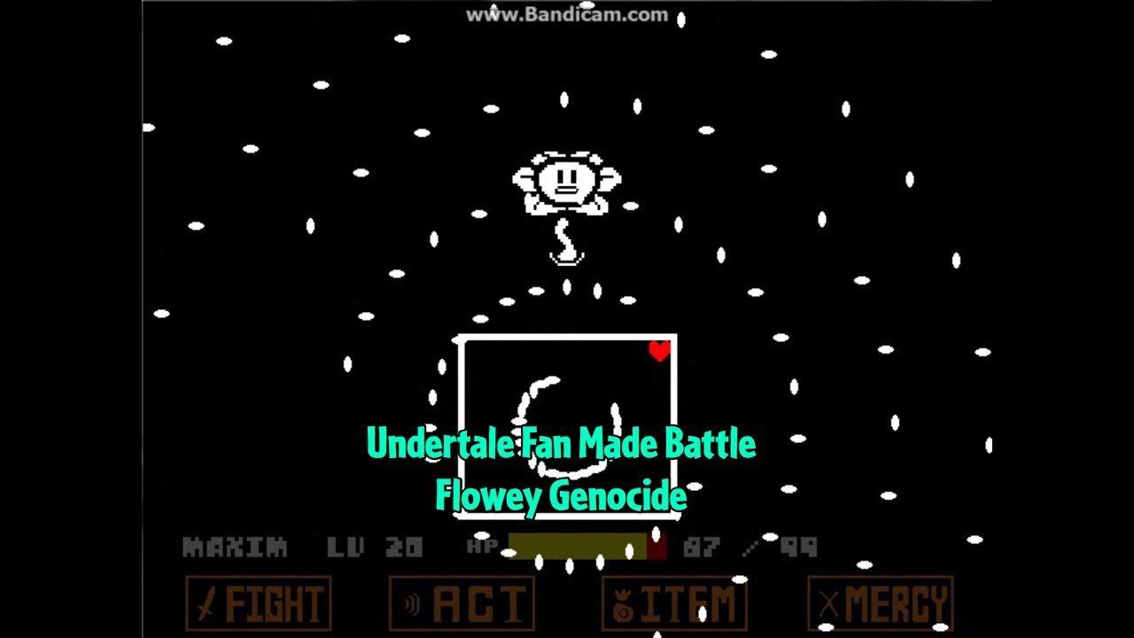 Undertale - Flowey Genocide by Dpoilklop - Game Jolt