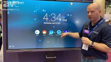 InfoComm 2019: Clear Touch Intros 6000K Interactive Display With Android 8.0