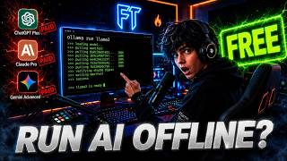 Run AI Offline on Your PC for FREE 🤯 | Ollama Setup