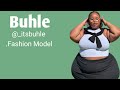 Buhle Biography, Wiki, Plussize Curvy Model, Fashion Model, Lifestyle, Facts