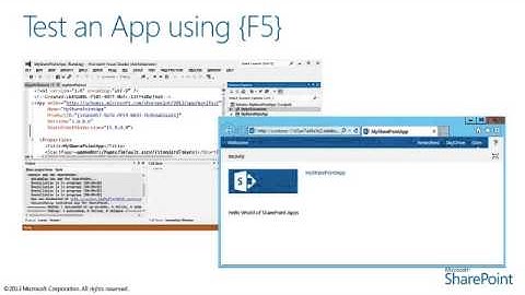 8 - Create SharePoint 2013 App Projects