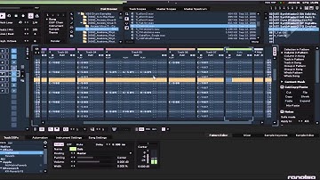 Some 80s Synthpop in Renoise