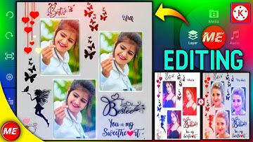 New Trending 3 Layer video editing in kinemaster video editing whatsapp status video editing Hindi