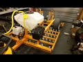 ATV Wiesenstriegel ( Eigenbau ) Hydraulik senken/anheben
