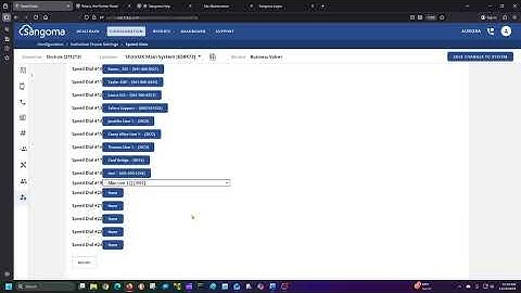 (BV/BV+) User and Admin:  Adding One-Touch Speed Dial Buttons to your phone