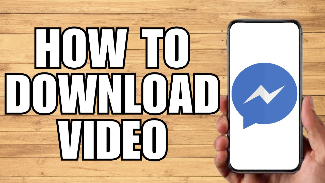 How To Download Video from Messenger (2023) YouTube