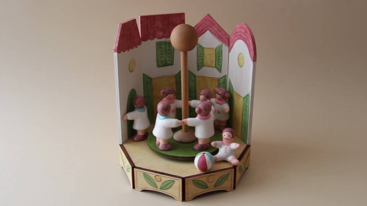 Trousselier Jeanne Lagarde Carillon Per Bambini Con Cavallo - Ninna Nanna Schubert - Regalo Di Nascita Originale
