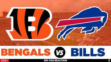 Cincinnati Bengals at Buffalo Bills LIVE NFL Stream Scoreboard, Play-By-Play, Highlights, FOX