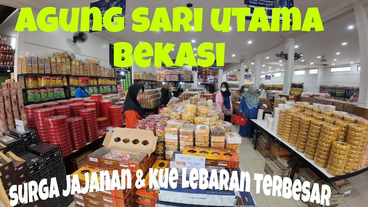 DISTRIBUTOR JAJANAN&KUE LEBARAN TERBESAR DI BEKASI||DALEMNYA LUAS BANGET||COCOK BUAT JUAL LAGI