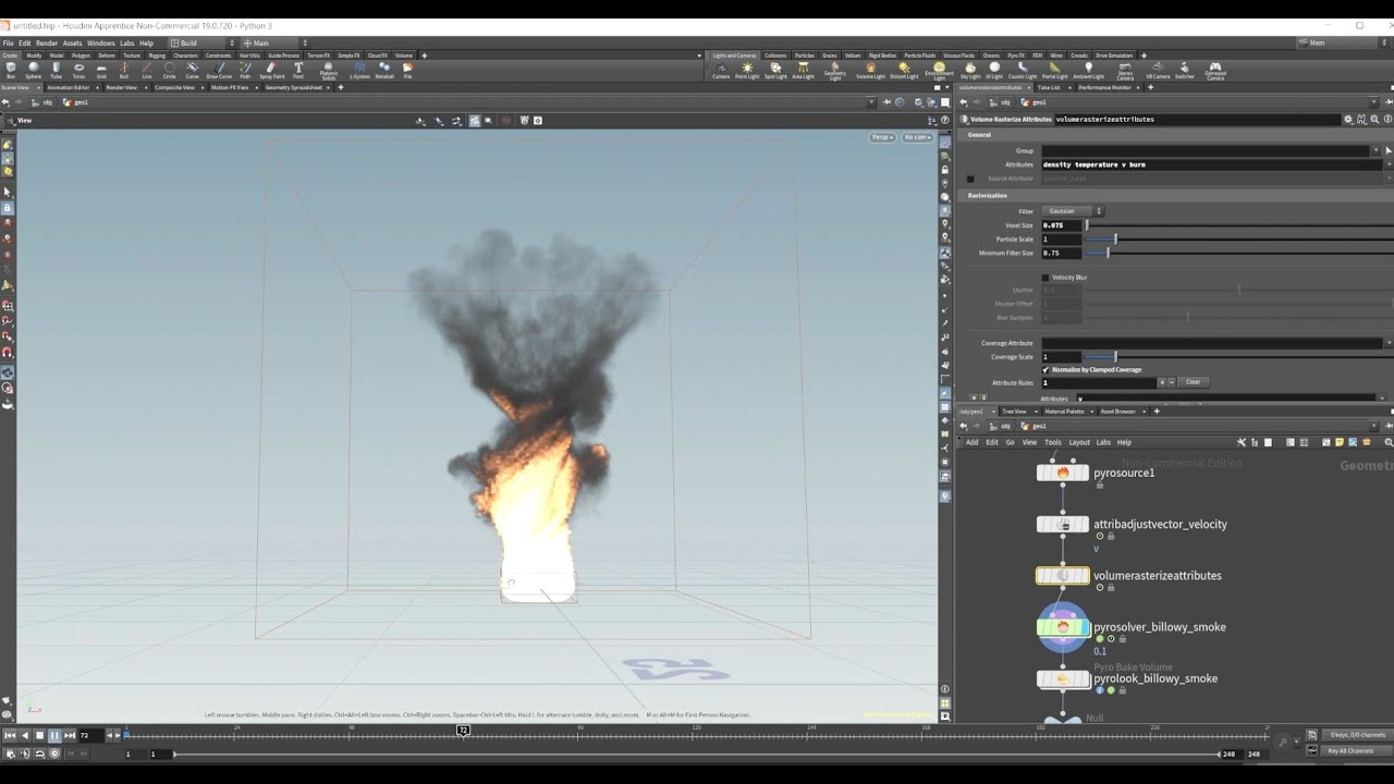 FX in HOUDINI