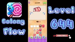 Colony Flow Level 644 Walkthrough | All Gameplay Solution | Go Answer