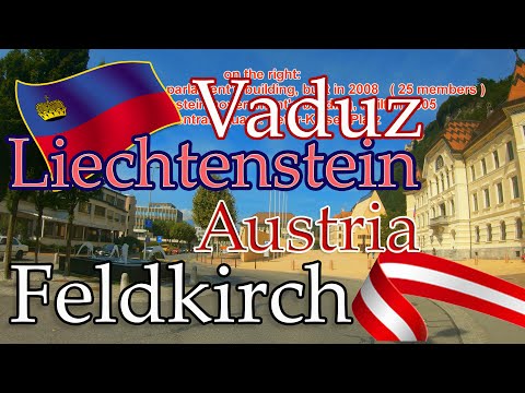 Liechtenstein: Vaduz to Feldkirch
