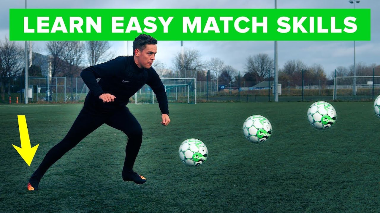 LEARN 3 MATCH SKILLS | Easy football skills tutorial - YouTube