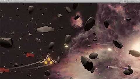 Epic AI Space Battle in Unity
