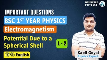Bsc 1st year physics | Electricity & magnetism (Electromagnetism )Important Question L- 1| kapil sir