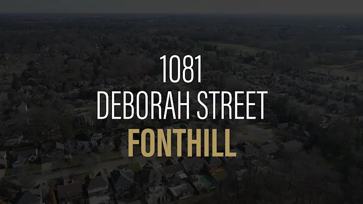 1081 Deborah Street, Fonthill, ON