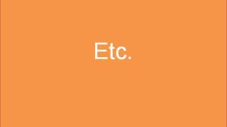 How to pronounce Etc. in English (American)
