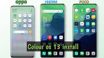 Install ColorOS 13 on any Realme, Oppo &OnePlus devices | Without Root #Thejanuthariya