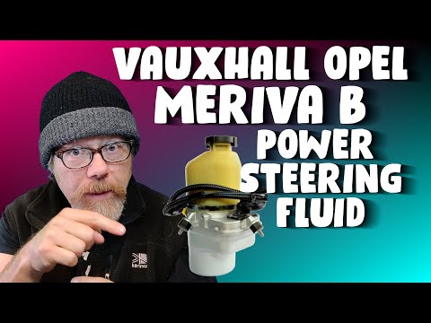 VAUXHALL OPEL MERIVA B POWER STEERING FLUID LEVEL HYDRO ELECTRIC POWER STERRING PUMP FLUID