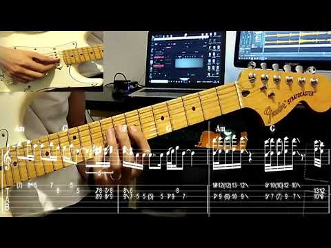 Lionel Richie - Hello Guitar Solo Tutorial - Chords And Tabs - By Adil Melloul