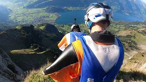Sputnik crack line BASE jump