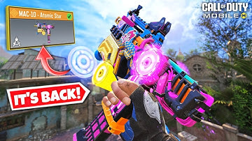 MAC-10 Atomic Star the most toxic gun of its era is back with a great discount!