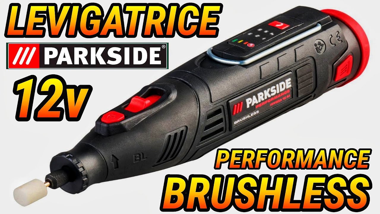 LEVIGATRICE A PENNA PARKSIDE PERFORMANCE BRUSHLESS A BATTERIA 12V 