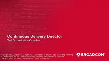 Continuous Delivery Director: Test Orchestration Overview