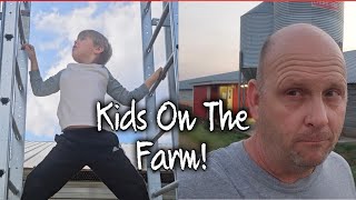 Real Life On The Farm, Judahs Ladder Tricks & Couch Time.
