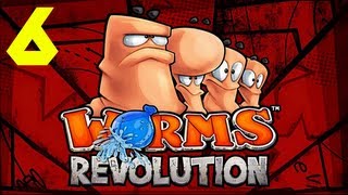 Worms Revolution | FAILS EVERYWHERE | w/ Yana, Silly & Rapid | Ep.6