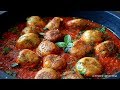 Albondigas de Berenjena en Salsa Napolitana. Receta fácil y sabrosa