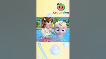Thumbnail of JJ floats in the CoComelon pool! 🏊‍♂️ | 🔤 Moonbug Subtitles 🔤| #shorts #subtitles #nurseryrhymes