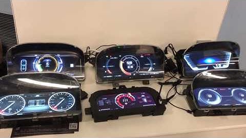 Auto.io Qt based cluster showcase