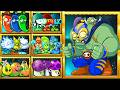 Random 30 Team Plants Vs Hero Smash Gargantuar - Pvz 2 Challenge