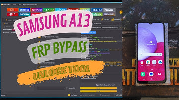 Samsung a13 (A137F) frp unlock tool