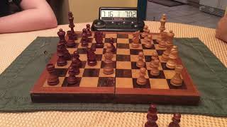 Blitz chess (Time lapse)