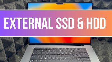 External SSD & HDD Set Up on MacBook Pro in 2025