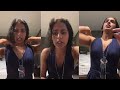 Samyuktha Hegde instgram live