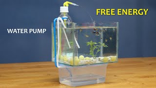 Free Energy Water Pump science project - DIY Water Pump Without Electricity