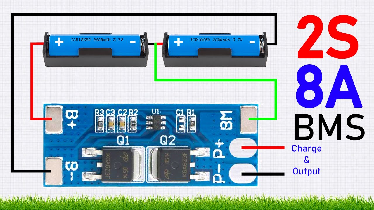 Ultimate Guide to 2S 8A Li-ion Battery Protection Board: 7.4V/8.4V 18650 BMS PCM Explained