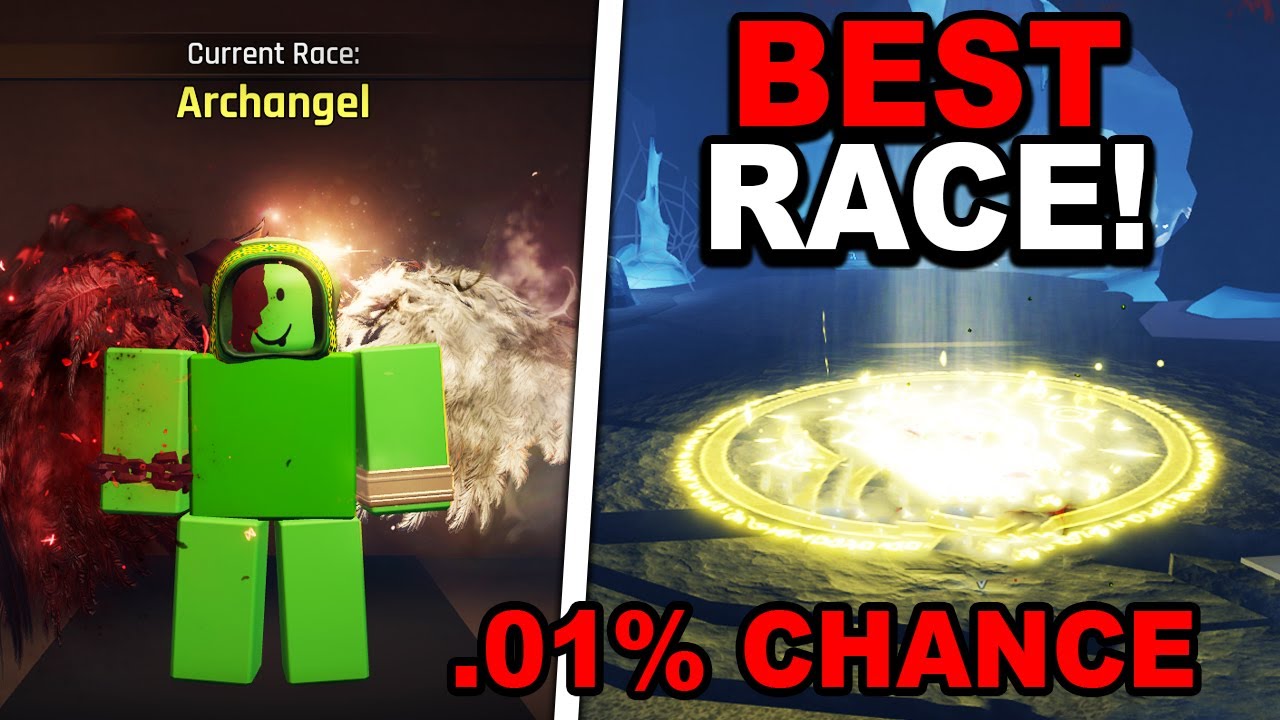 USING ARCHANGEL RACE In The Forge Roblox YouTube 