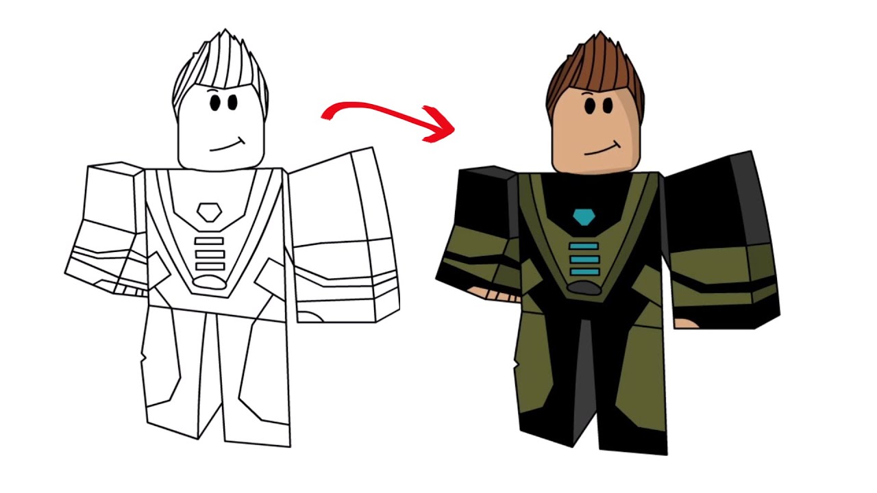 Roblox avatar drawings