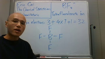 The Lewis Dot Structure for the Tetrafluoroborate Ion