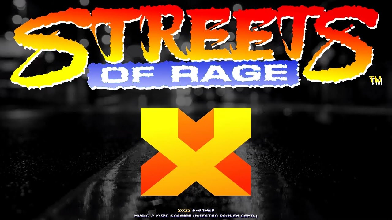 video Streets of Rage X