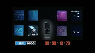 HAL 9000 computer ambience sounds (3 hour version).