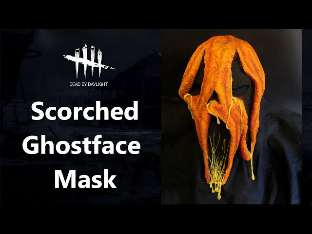 Dead by Daylight Scorched Ghostface Mask 