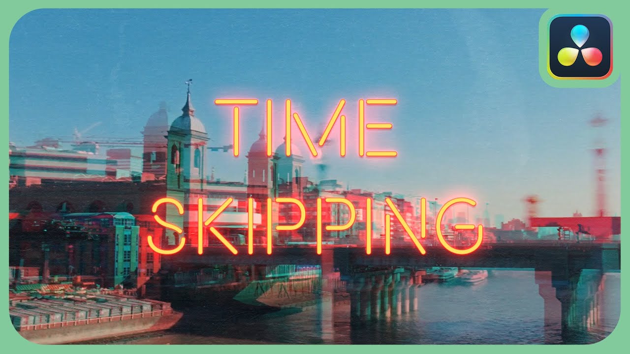 The Time Skipping Effect | DaVinci Resolve 18.5 | - YouTube